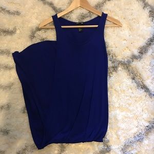 H&M Electric blue maxi dress
